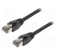 1 pcs x LOGILINK - CQ8063S - Patch cord, S/FTP, Cat 8.1, stranded, Cu, LSZH, bla