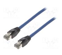 CQ8066S Patch cord S/FTP Cat 8.1 Line Cu LSZH blue3 meter26AWG cores: 8 LOGILINK