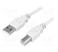 1 pcs x LOGILINK - CU0009 - Cable, USB 2.0, USB A plug,USB B plug, nickel plated
