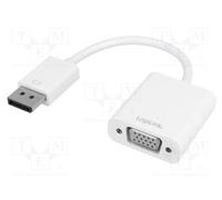 1 pcs x LOGILINK - CV0059B - Converter, DisplayPort 1.2, white, Features: HDCP c