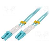 1 pcs x LOGILINK - FP3LC00 - Fiber patch cord, OM3, LC/UPC,both sides, 0.5m, LSZ