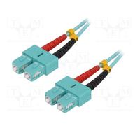 1 pcs x LOGILINK - FP3SC02 - Fiber patch cord, OM3, SC/UPC,both sides, 2m, LSZH,