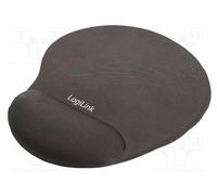 1 pcs x LOGILINK - ID0027 - Mouse pad, black, Features: gel