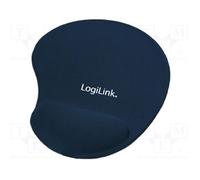 1 pcs x LOGILINK - ID0027B - Mouse pad, blue, Features: gel