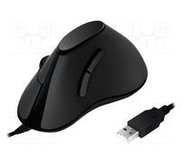 1 pcs x LOGILINK - ID0158 - Optical mouse, black, USB, wired, No.of butt: 5