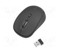 1 pcs x LOGILINK - ID0193 - Optical mouse, black, USB A, wireless, 10m, No.of bu