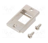 1 pcs x LOGILINK - MP0054 - Case, shielded,Keystone, metallic, for panel mountin