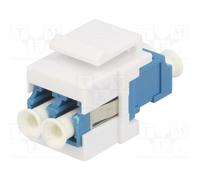 1 pcs x LOGILINK - NK0030 - Connector: fiber optic, socket,coupler, LC,both side