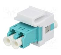 1 pcs x LOGILINK - NK0031 - Connector: fiber optic, socket,coupler, LC,both side
