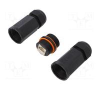 1 pcs x LOGILINK - NP0081 - Socket, coupler, Cat: 6a, shielded, Layout: 8p8c, RJ