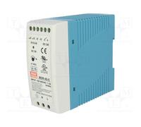1 pcs x MEAN WELL - MDR-40-5 - Power supply: switched-mode, for DIN rail, 30W, 5