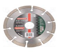 1 pcs x METABO - 624307000 - Cutting diamond wheel, Ø: 125mm, Øhole: 22.23mm