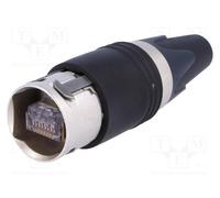 1 pcs x NEUTRIK - NE8MC6-MO - Plug, RJ45, PIN: 8, Cat: 6, shielded, gold-plated,