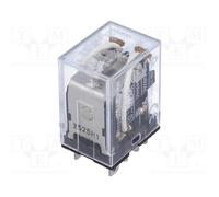 1 pcs x OMRON - LY2 24VDC - Relay: electromagnetic, DPDT, Ucoil: 24VDC, Icontact