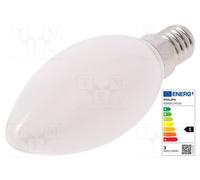 1 pcs x PHILIPS - 8718699763374 - LED lamp, warm white, E14, 230VAC, 250lm, P: 2