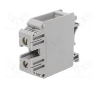 1 pcs x PHOENIX CONTACT - 3008012 - Splice terminal: rail, grey, screw terminal,