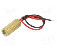 1 pcs x PICOTRONIC - 70104004 - Module: laser, 5mW, red, cross, 650nm, 3÷12VDC,