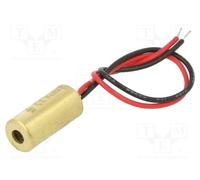 1 pcs x PICOTRONIC - 70108507 - Module: laser, 0.4mW, red, dot, 650nm, 3÷12VDC,