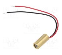1 pcs x PICOTRONIC - 70109986 - Module: laser, 5mW, red, line, 650nm, 3÷12VDC, 2