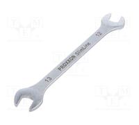 1 pcs x PROXXON - 23836 - Wrench, spanner, 12mm,13mm, Chrom-vanadium steel, Slim
