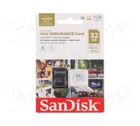 1 pcs x SANDISK - SDSQQVR-032G-GN6IA - Memory card, to video recorders, microSDH