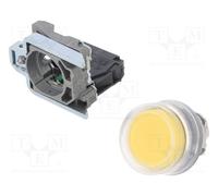 1 pcs x SCHNEIDER ELECTRIC - XB4BP51 - Switch: push-button, 22mm, NO, yellow, no
