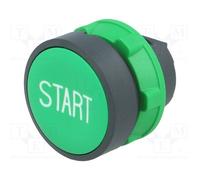 1 pcs x SCHNEIDER ELECTRIC - ZB5AA333 - Switch: push-button, 22mm, Stabl.pos: 1,