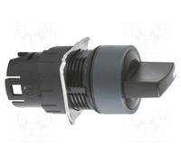 1 pcs x SCHNEIDER ELECTRIC - ZB6AD28 - Switch: rotary, 16mm, Stabl.pos: 2, black