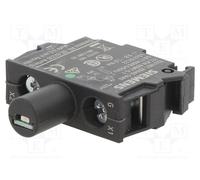 1 pcs x SIEMENS - 3SU1401-2BB40-1AA0 - Illuminating unit, 22mm, 3SU1.5, -25÷70°C