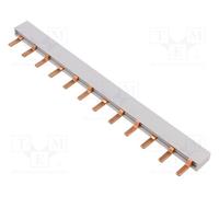 1 pcs x SIEMENS - 5ST3615 - Busbar, 10mm2, Poles: 3, 63A, No.of mod: 12, 212mm