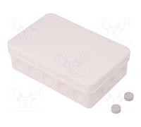 1 pcs x SPELSBERG - 34661601 - Enclosure: junction box, X: 85mm, Y: 130mm, Z: 37