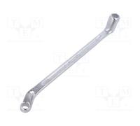1 pcs x STAHLWILLE - 41040809 - Wrench, box, 8mm,9mm, chromium plated steel, L: