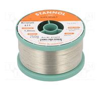 1 pcs x STANNOL - 813019 - Soldering wire, Sn99,3Cu0,7, 1mm, 250g, lead free, re
