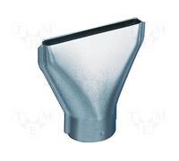 1 pcs x STEINEL - 70212 - Shrink nozzle, Kind of nozzle: fish tail, L: 75mm, Øin