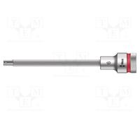 1 pcs x WERA - 5003842001 - Socket, Hex Plus key,socket spanner, HEX 6mm, 1/2',