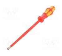 1 pcs x WERA - 5006135001 - Screwdriver, insulated, slot, 8,0x1,6mm, Blade lengt