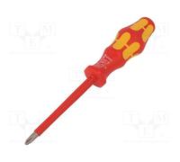 1 pcs x WERA - 5006381001 - Screwdriver, insulated, PlusMinus cross PH-type, PH/
