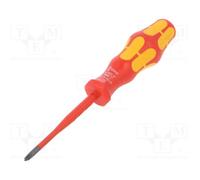 1 pcs x WERA - 5006455001 - Screwdriver, insulated,slim, PlusMinus cross PH-type