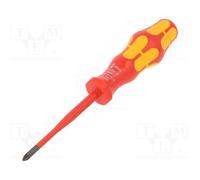 1 pcs x WERA - 5006465001 - Screwdriver, insulated,slim, PlusMinus cross PZ-type