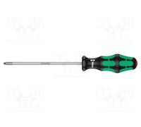 1 pcs x WERA - 5008723001 - Screwdriver, Phillips, PH2, Kraftform Plus-300