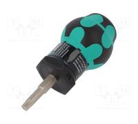 1 pcs x WERA - 5008860001 - Screwdriver, Torx®, TX27, STUBBY, Blade length: 25mm