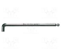 1 pcs x WERA - 5022047001 - Wrench, Hex Plus key,spherical, HEX 8mm, Overall len