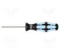 1 pcs x WERA - 5032050001 - Screwdriver, Torx®, TX08, Blade length: 60mm, Overal