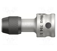 1 pcs x WERA - 5042755001 - Adapter, Overall len: 43mm, Mounting: 1/4' (C6,3mm),