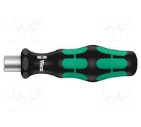 1 pcs x WERA - 5051274001 - Screwdriver handle, 78mm, Mounting: 1/4' (C6,3mm)