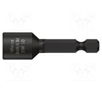1 pcs x WERA - 5060225001 - Screwdriver bit, 6-angles socket, Socket: HEX 8mm, w