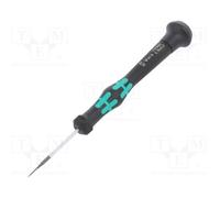 1 pcs x WERA - 5117990001 - Screwdriver, slot, precision, 0,8x0,16mm, Kraftform