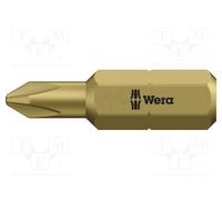 1 pcs x WERA - 5346281001 - Screwdriver bit, Phillips, PH2, Overall len: 25mm, s