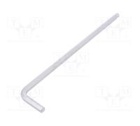 1 pcs x WIHA - 1402 - Wrench, hex key,spherical, HEX 6mm, Overall len: 184mm
