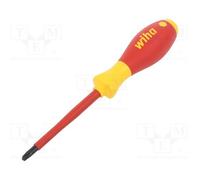 1 pcs x WIHA - 30715 - Screwdriver, insulated, PlusMinus cross PH-type, SL/PH2,